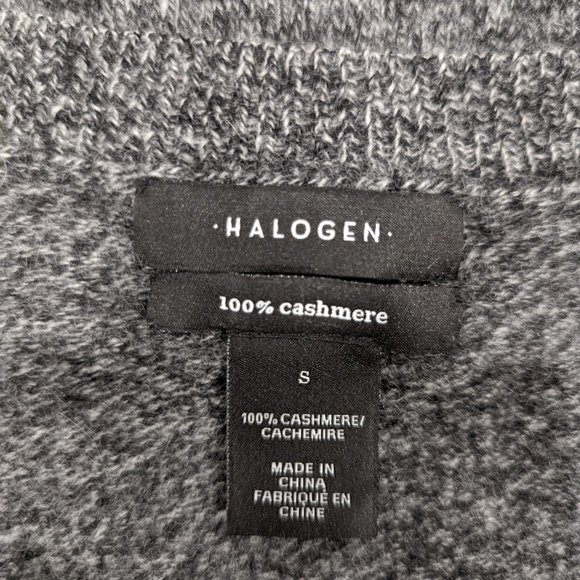 Halogen Grey Cashmere Sweater, small - Picture 3 of 3
